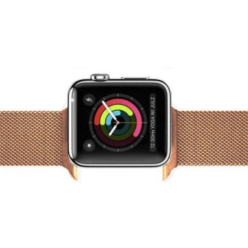 Strap-it Strap-it Correa milanesa Apple Watch 8 (oro rosa) Strap-it Strap-it Correa milanesa Apple Watch 8 (oro rosa)
