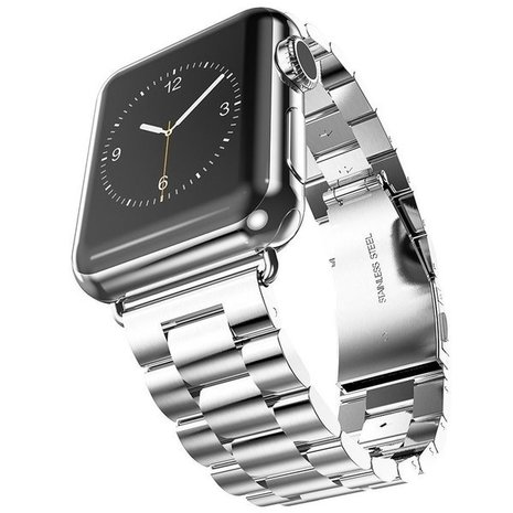 Strap-it Strap-it Correa acero Apple Watch 8 (plata) Strap-it Strap-it Correa acero Apple Watch 8 (plata)