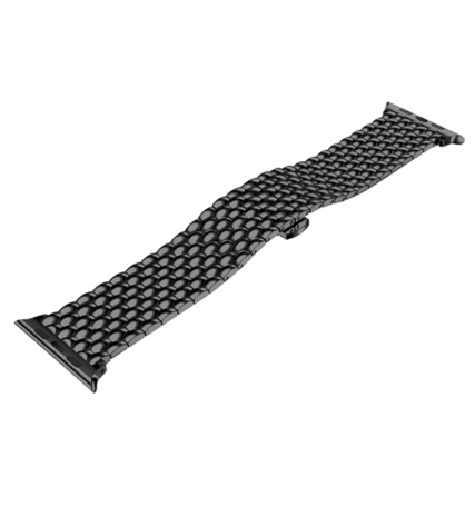 Strap-it Strap-it Correa acero dragón Apple Watch 8 (negro) Strap-it Strap-it Correa acero dragón Apple Watch 8 (negro)