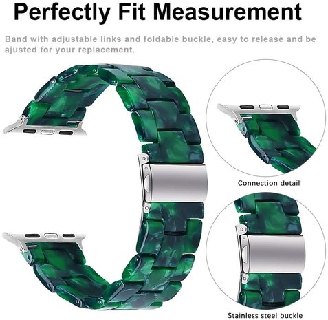 Strap-it Strap-it Correa resina Apple Watch 8 (verde) Strap-it Strap-it Correa resina Apple Watch 8 (verde)