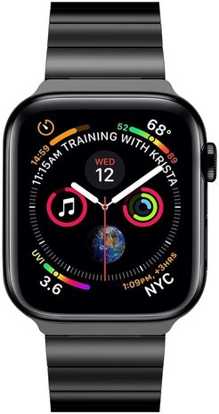Strap-it Strap-it Correa acero lujo Apple Watch 8 (negro) Strap-it Strap-it Correa acero lujo Apple Watch 8 (negro)