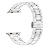 Strap-it Strap-it Correa acero cerámico Apple Watch 8 (blanco/plata) Strap-it Strap-it Correa acero cerámico Apple Watch 8 (blanco/plata)