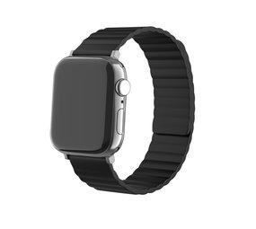 Strap-it Correa silicona magnética Apple Watch 8 (negra)