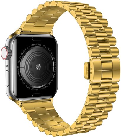 Strap-it Strap-It Correa acero presidencial Apple Watch Ultra (dorado) Strap-it Strap-It Correa acero presidencial Apple Watch Ultra (dorado)