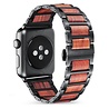 Strap-it Strap-It Correa acero/madera Apple Watch Ultra (negro/marrón) Strap-it Strap-It Correa acero/madera Apple Watch Ultra (negro/marrón)