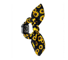 Strap-it Correa scrunchie Apple Watch Ultra (girasoles) Strap-it Correa scrunchie Apple Watch Ultra (girasoles)