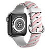 Strap-it Strap-It Correa silicona retorcida Apple Watch Ultra (blanco/rosa) Strap-it Strap-It Correa silicona retorcida Apple Watch Ultra (blanco/rosa)