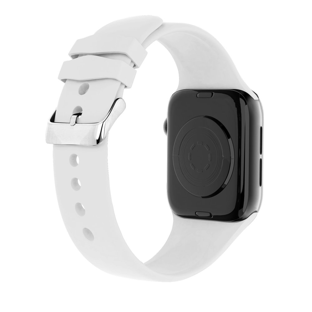 Correa silicona con hebilla Apple Watch Ultra (blanco