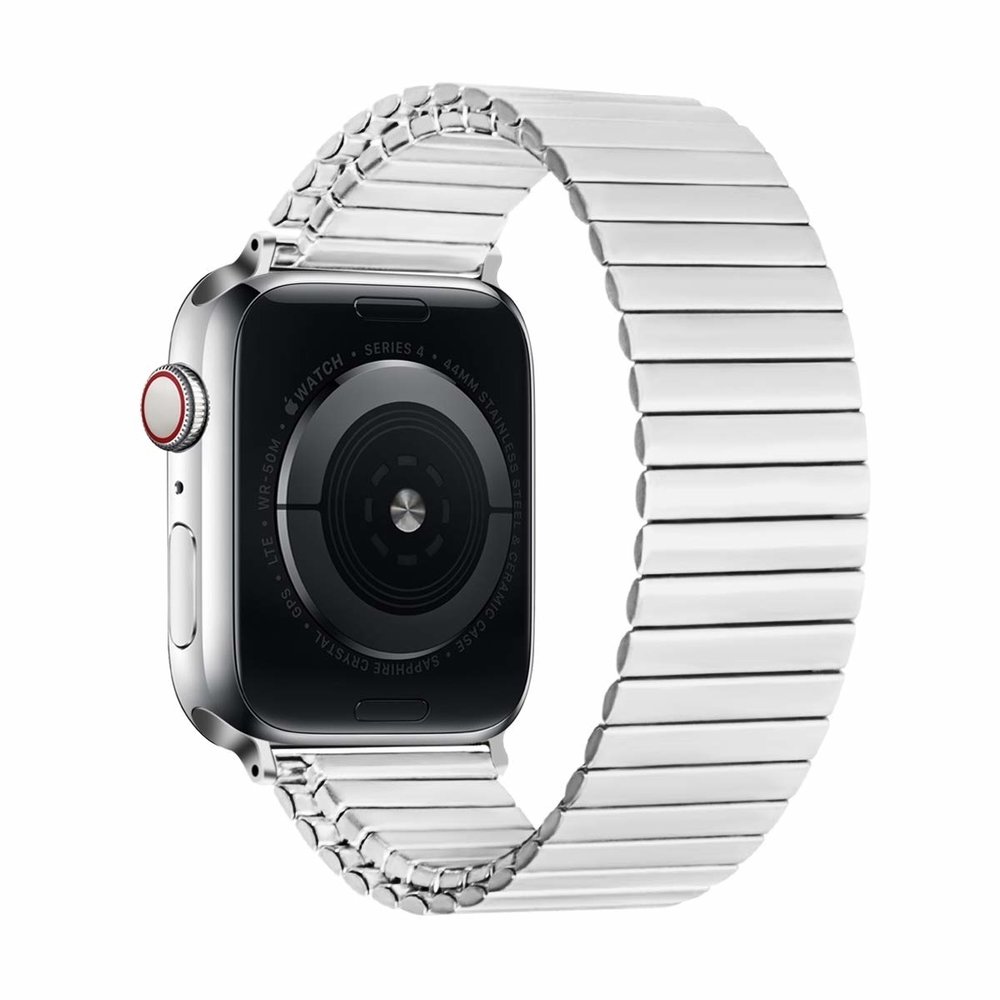 Strap-it Strap-It Correa acero elástica Apple Watch Ultra (plata) Strap-it Strap-It Correa acero elástica Apple Watch Ultra (plata)
