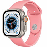Strap-it Correa silicona Apple Watch Ultra (rosa)