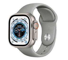 Strap-it Correa silicona Apple Watch Ultra (gris)