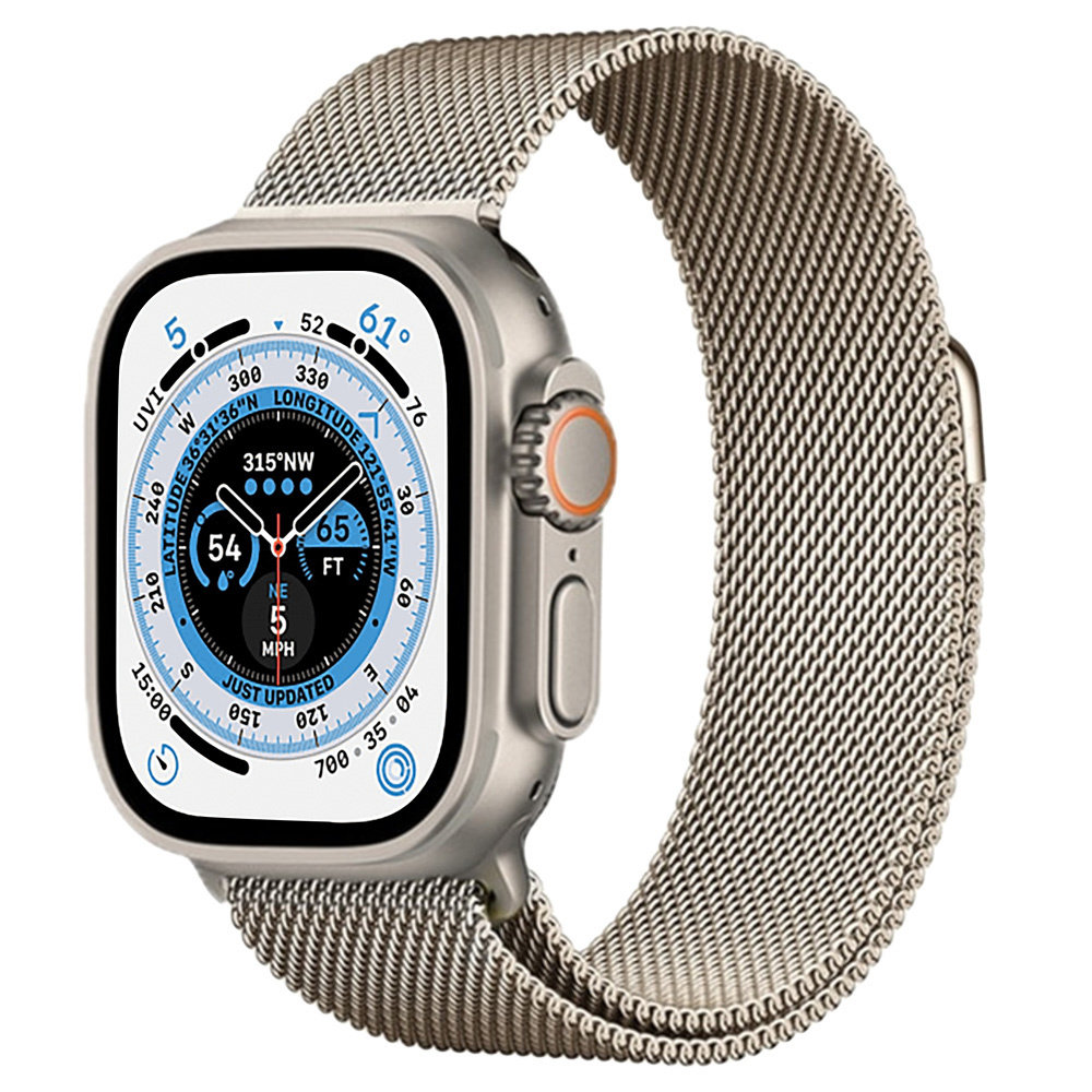 Strap-it Strap-It Correa milanesa Apple Watch Ultra (champán) Strap-it Strap-It Correa milanesa Apple Watch Ultra (champán)