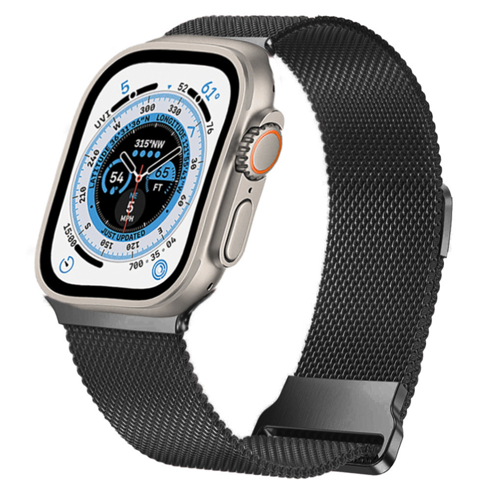 Strap-it Strap-It Correa Apple Watch Ultra milanesa (negro) Strap-it Strap-It Correa Apple Watch Ultra milanesa (negro)