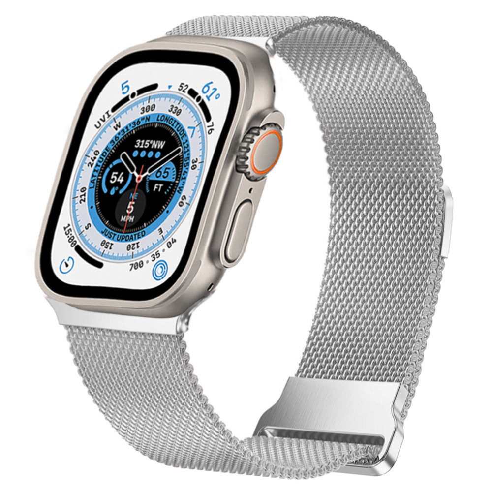 Strap-it Strap-It Correa Apple Watch Ultra milanesa (plata) Strap-it Strap-It Correa Apple Watch Ultra milanesa (plata)