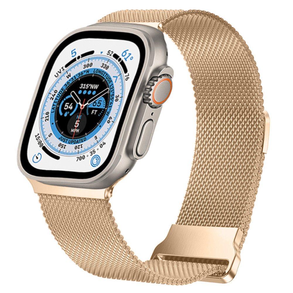 Strap-it Strap-It Correa Apple Watch Ultra milanesa (oro rosa) Strap-it Strap-It Correa Apple Watch Ultra milanesa (oro rosa)