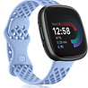 Strap-it Strap-it Correa silicona agujeros Fitbit Versa 4 (azul claro) Strap-it Strap-it Correa silicona agujeros Fitbit Versa 4 (azul claro)