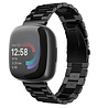 Strap-it Strap-it Correa acero Fitbit Versa 4 (negra) Strap-it Strap-it Correa acero Fitbit Versa 4 (negra)