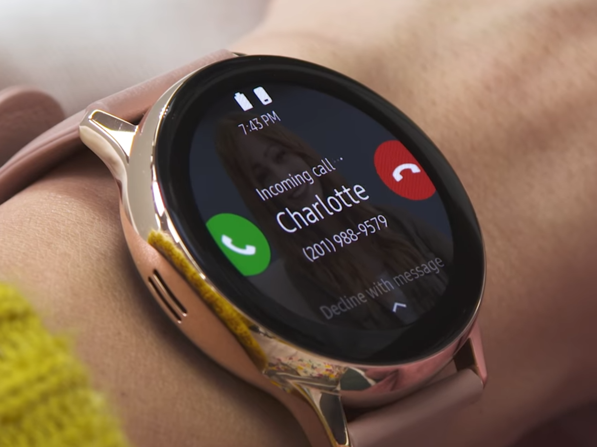 Gps Reloj Inteligente Hombre Smartwatch Llamada Para Samsung