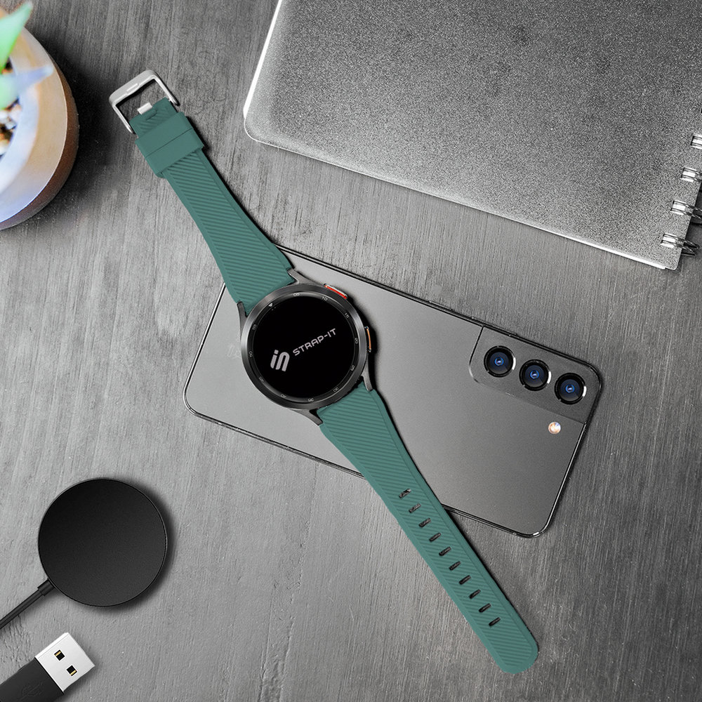 Correa silicona Xiaomi Mi Watch (verde pino) 