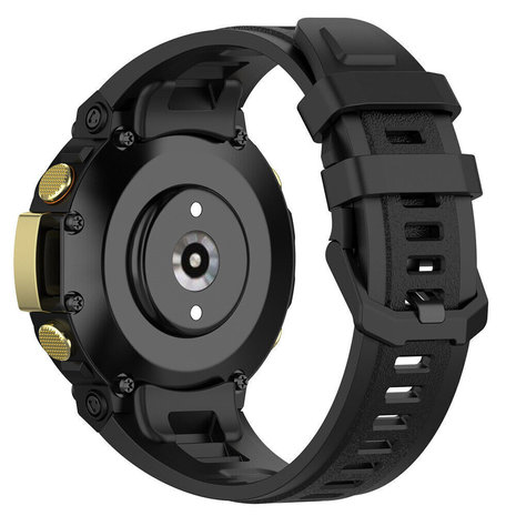 Correa silicona Amazfit T Rex 2 negra Correasmartwatch.es