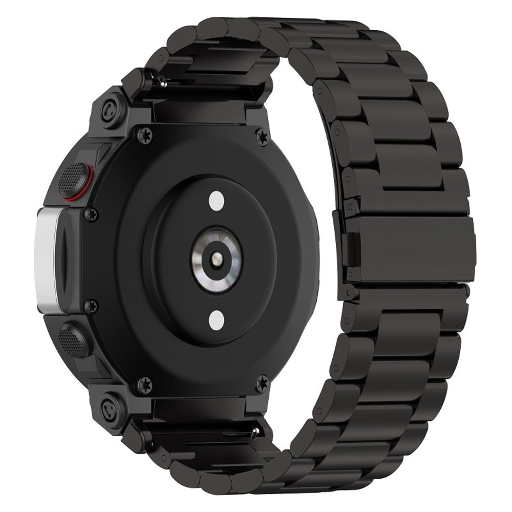 Strap-it Strap-It Correa acero Amazfit T-Rex 2 (negro) Strap-it Strap-It Correa acero Amazfit T-Rex 2 (negro)