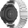 Strap-it Strap-It Correa acero Amazfit T-Rex (Pro) (plata) Strap-it Strap-It Correa acero Amazfit T-Rex (Pro) (plata)