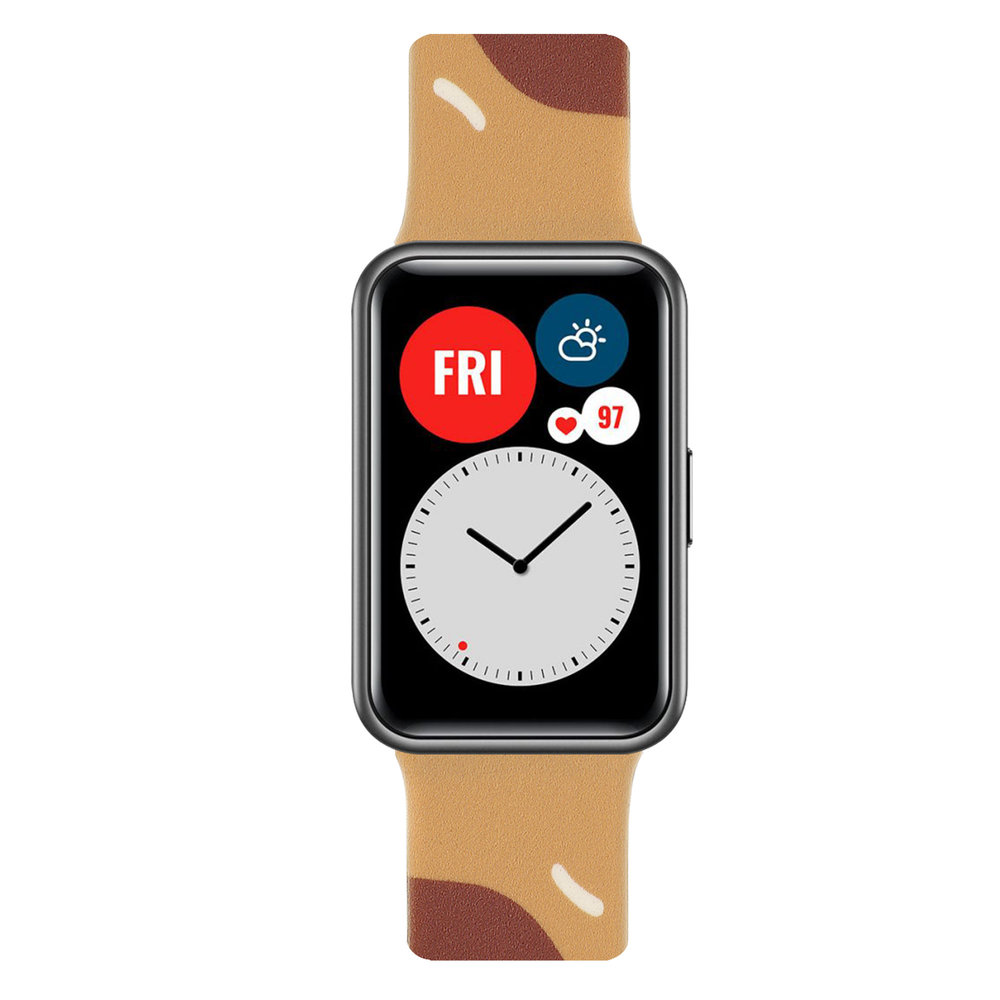 Strap-it Strap-It Correa camuflaje Huawei Watch Fit (marrón/verde) Strap-it Strap-It Correa camuflaje Huawei Watch Fit (marrón/verde)