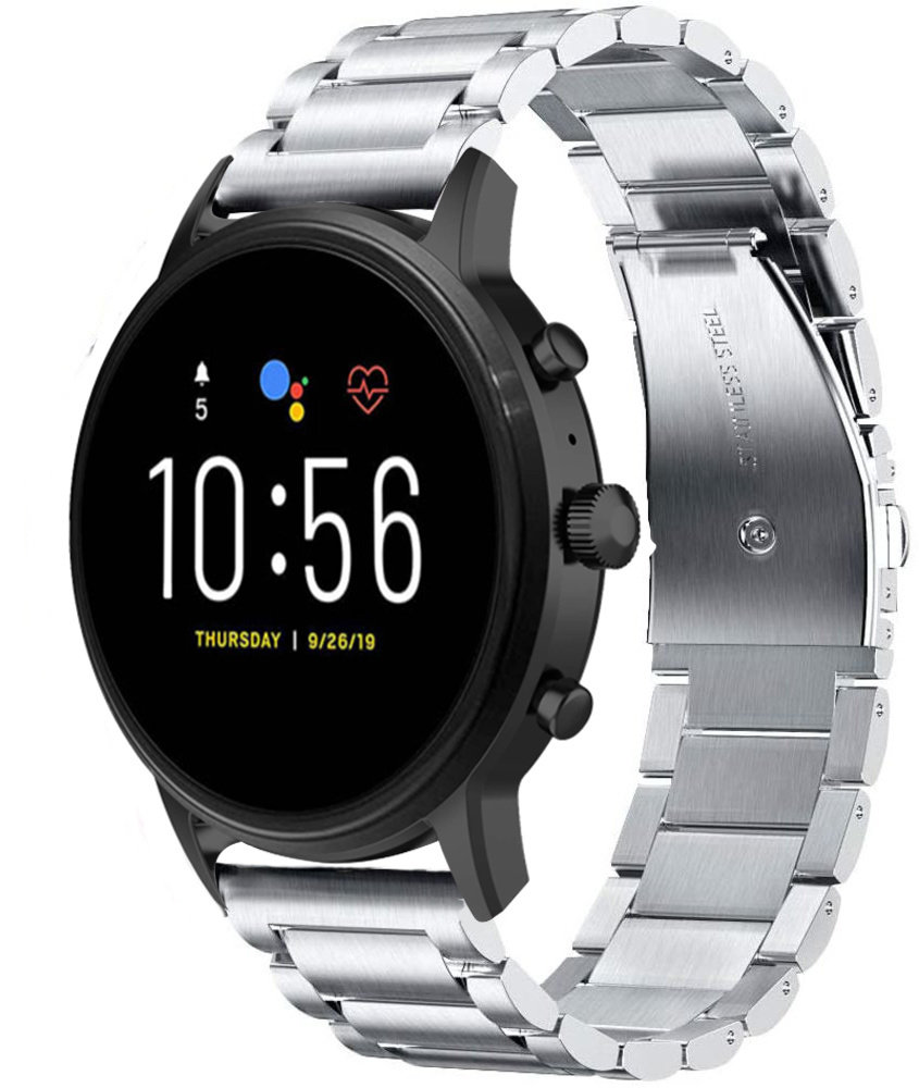 Strap-it Strap-It Correa titanio Fossil Gen 5 (plata) Strap-it Strap-It Correa titanio Fossil Gen 5 (plata)