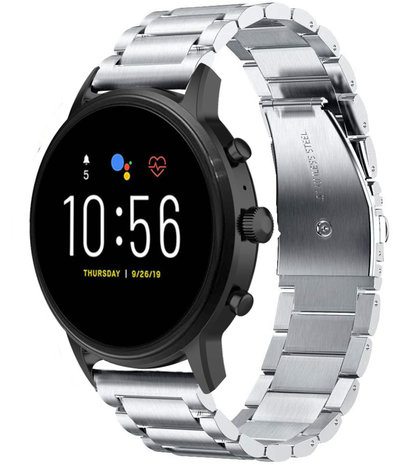 Strap-it Strap-It Correa titanio Fossil Gen 5 (plata) Strap-it Strap-It Correa titanio Fossil Gen 5 (plata)