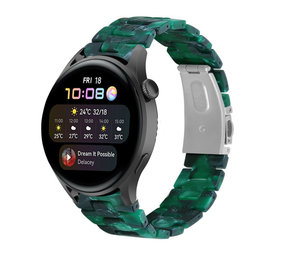 Strap-it Correa resina Huawei Watch 3 (Pro) (verde) Strap-it Correa resina Huawei Watch 3 (Pro) (verde)