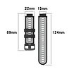 Strap-it Strap-it Correa deportiva Garmin Forerunner 235 (negra/gris) Strap-it Strap-it Correa deportiva Garmin Forerunner 235 (negra/gris)