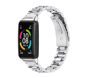 Strap-it Correa acero Honor Band 6 (plata) Strap-it Correa acero Honor Band 6 (plata)