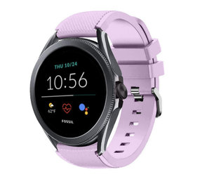 Strap-it Correa silicona Fossil Gen 5e 44mm (lila)