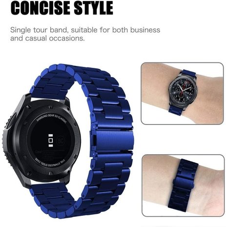Strap-it Strap-it Correa acero Fossil Gen 5e 44mm (azul) Strap-it Strap-it Correa acero Fossil Gen 5e 44mm (azul)