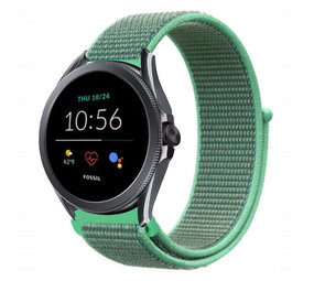 Strap-it Correa nylon Fossil Gen 5e 44mm (menta) Strap-it Correa nylon Fossil Gen 5e 44mm (menta)
