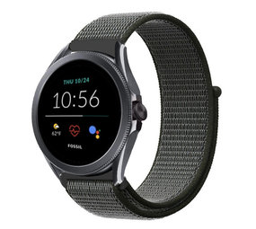 Strap-it Correa nylon Fossil Gen 5e 44mm (verde) Strap-it Correa nylon Fossil Gen 5e 44mm (verde)