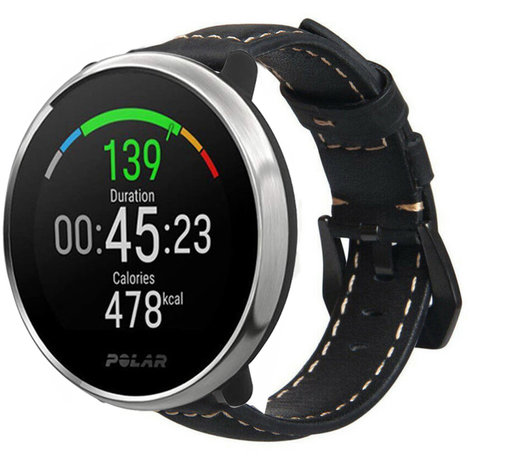 Strap-it Strap-it Correa cuero Polar Unite (negra) Strap-it Strap-it Correa cuero Polar Unite (negra)