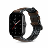 Strap-it Strap-it Correa silicona/cuero Amazfit GTS 2 (marrón) Strap-it Strap-it Correa silicona/cuero Amazfit GTS 2 (marrón)