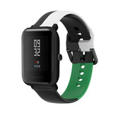 Strap-it Correa deportiva triple Xiaomi Amazfit Bip (negro/blanco/verde) Strap-it Correa deportiva triple Xiaomi Amazfit Bip (negro/blanco/verde)