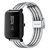 Strap-it Strap-it Correa acero inoxidable Xiaomi Amazfit Bip (plata/negro) Strap-it Strap-it Correa acero inoxidable Xiaomi Amazfit Bip (plata/negro)