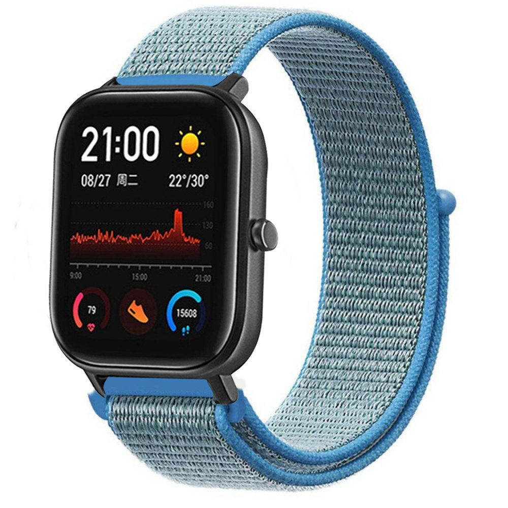 Strap-it Strap-it Correa nylon Xiaomi Amazfit GTS (azul) Strap-it Strap-it Correa nylon Xiaomi Amazfit GTS (azul)
