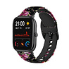 Strap-it Strap-it Correa flor rosa Xiaomi Amazfit GTS Strap-it Strap-it Correa flor rosa Xiaomi Amazfit GTS