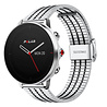 Strap-it Strap-it Correa acero inoxidable Polar Grit X (plata/negro) Strap-it Strap-it Correa acero inoxidable Polar Grit X (plata/negro)