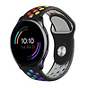 Strap-it Strap-it Correa deportiva OnePlus Watch (negra/colorida) Strap-it Strap-it Correa deportiva OnePlus Watch (negra/colorida)