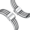 Strap-it Strap-it Correa acero inoxidable Polar Vantage M (plata/negro) Strap-it Strap-it Correa acero inoxidable Polar Vantage M (plata/negro)