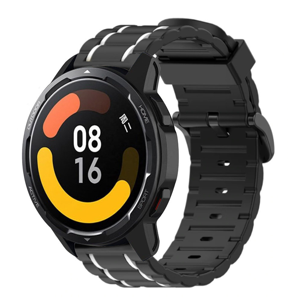 Correa deportiva Xiaomi Watch S1 (negra/blanca) 