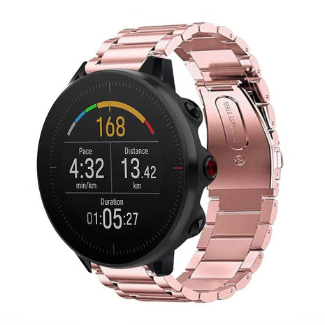 Strap-it Strap-it Correa acero Polar Vantage M (rosa) Strap-it Strap-it Correa acero Polar Vantage M (rosa)