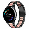 Strap-it Strap-it Correa acero OnePlus Watch (negro/rosa) Strap-it Strap-it Correa acero OnePlus Watch (negro/rosa)
