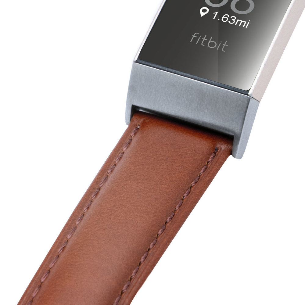 Strap-it Strap-it Correa cuero Fitbit Charge 3 (marrón) Strap-it Strap-it Correa cuero Fitbit Charge 3 (marrón)