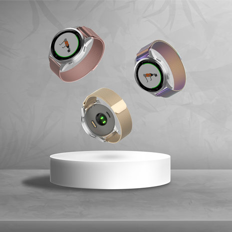 Strap-it Strap-it Correa milanese Samsung Galaxy Watch 4 40mm (arcoiris) Strap-it Strap-it Correa milanese Samsung Galaxy Watch 4 40mm (arcoiris)